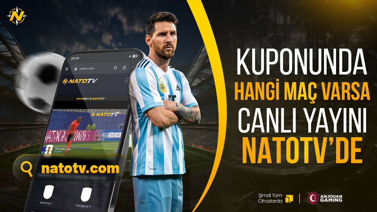 Natobet NatoTV canlı maç izleme ekranı